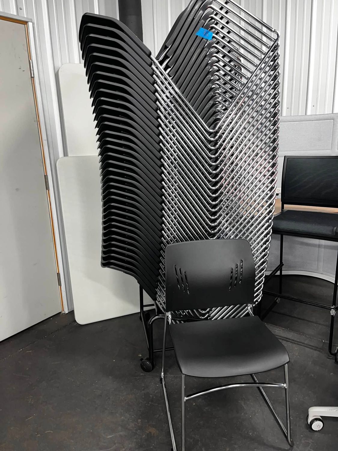 Lightly Used Plastic Stack Chairs *Over 50 Available