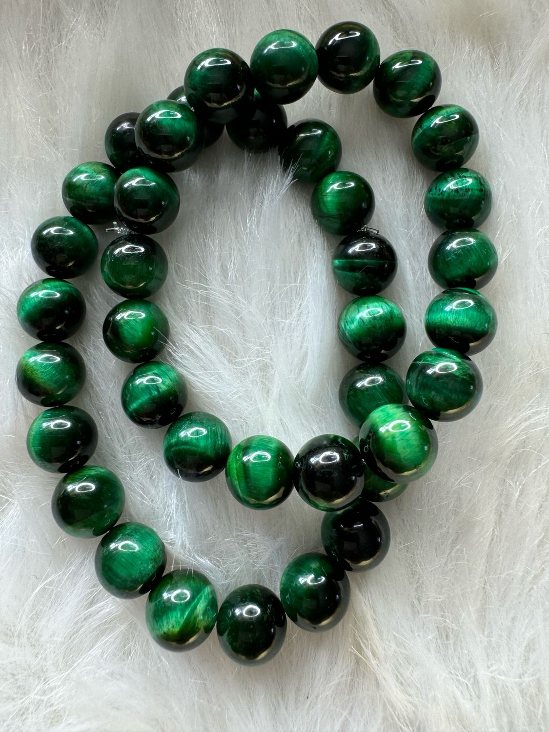 Green Tiger Eye Energy Bracelet – Confidence &amp; Balance