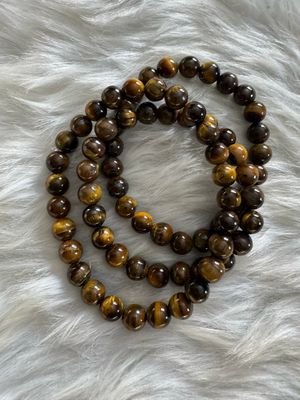 Classic Tiger Eye Protection Bracelet – Grounding &amp; Confidence