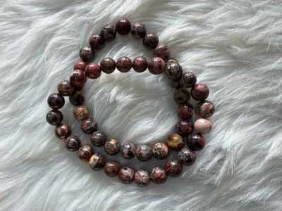 Earth Warrior – Leopard Skin Jasper Bracelet