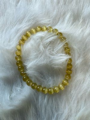 Golden-Yellow Cat-Eye Bracelet – Cat Eye Collection