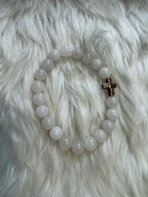 White Jade Serenity Bracelet | God Got Us Collection