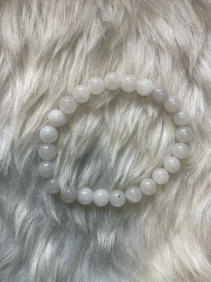 White Jade Serenity Bracelet – Peace, Protection &amp; Clarity