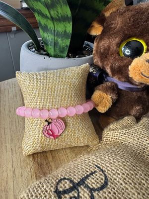 🎀 Pumpkin Ribbon Charm Bracelet – Fall Into Awareness - Cancer Awareness Collection