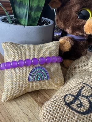 🌈 Rainbow Awareness Bracelet