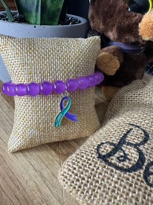🎗️ “Hope” Ribbon Awareness Bracelet