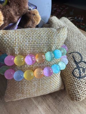 Pastel Cat’s Eye Bracelet – Calming Energy &amp; Color Therapy