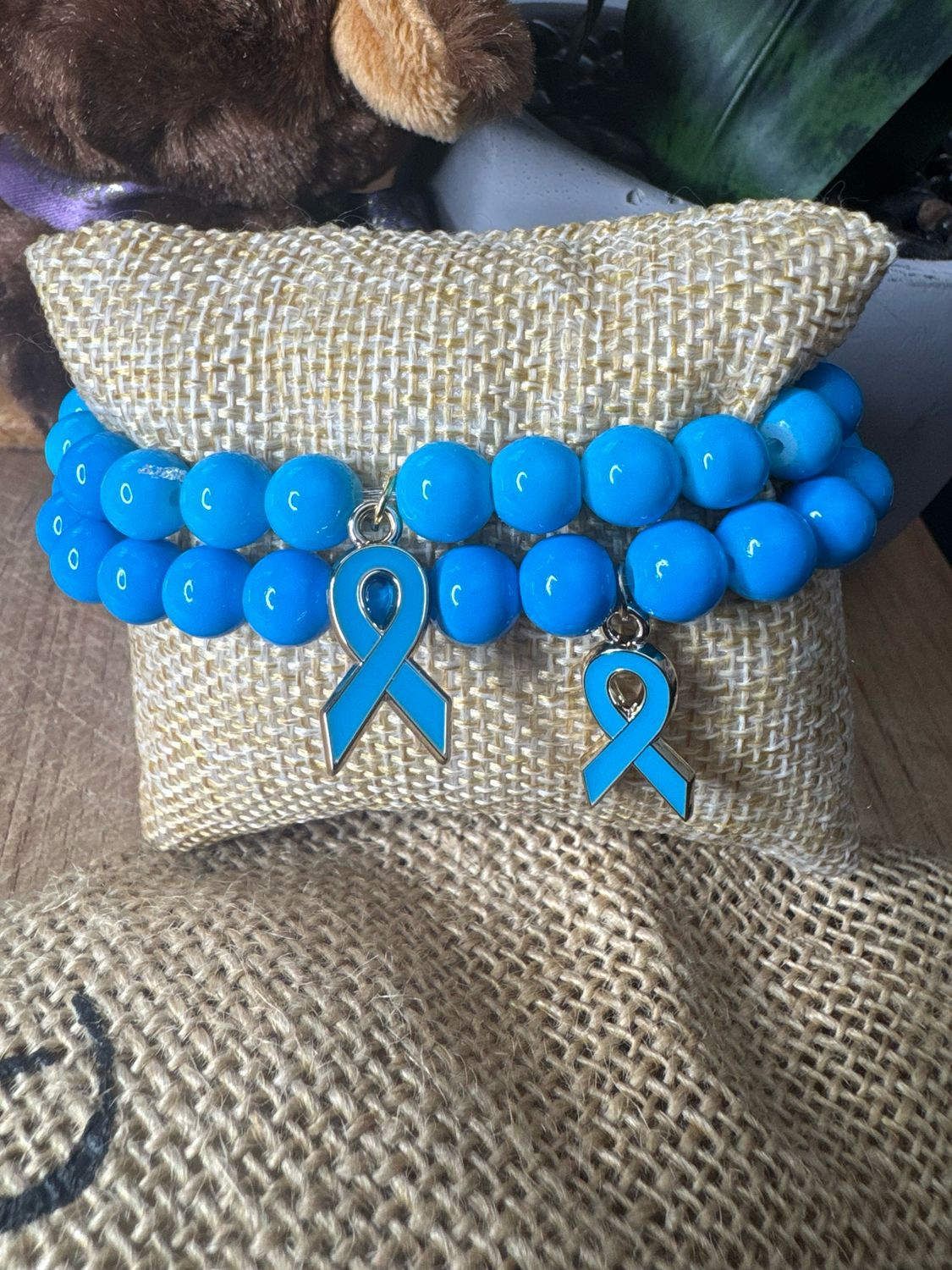 💙 Blue Awareness Ribbon Bracelets – Support, Strength &amp; Hope
