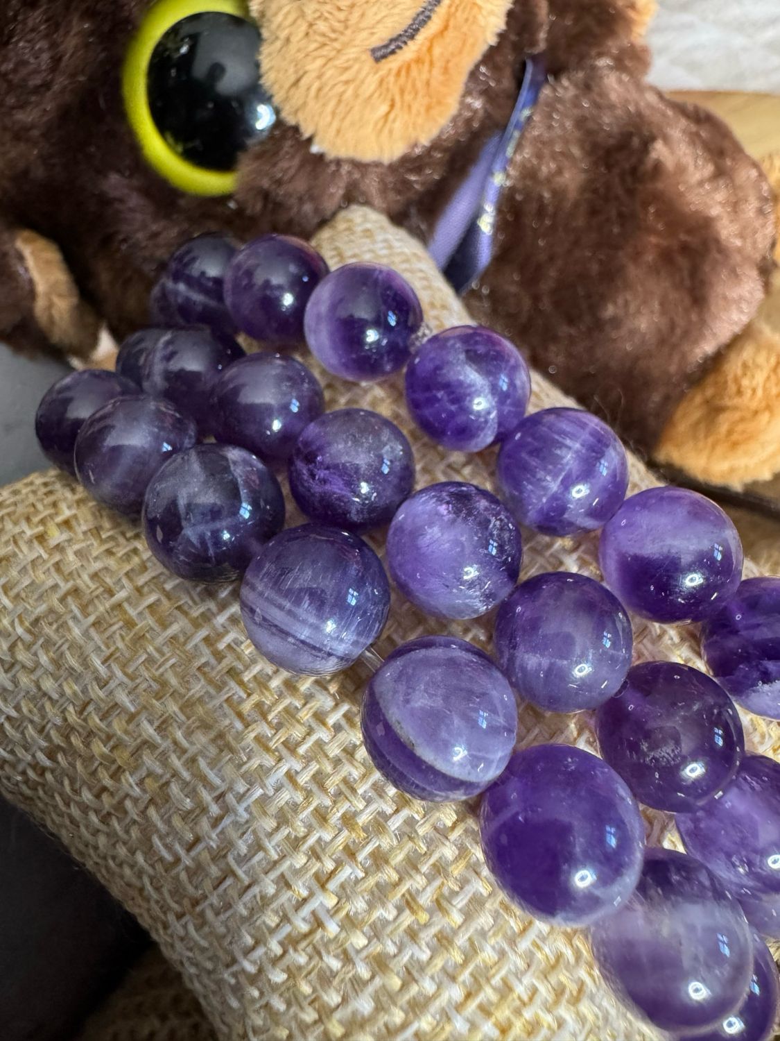 💜 Amethyst Serenity Bracelet – Calm Your Mind &amp; Elevate Your Spirit