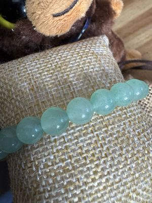 Jade Natural Green Bead Bracelet – Wealth, Balance &amp; Healing Energy