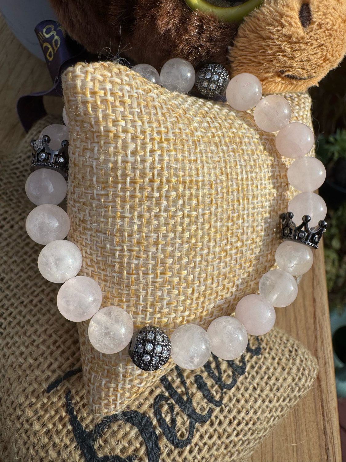 Rose Quartz Royalty Bracelet – Self-Love • Grace • Elevated Beauty