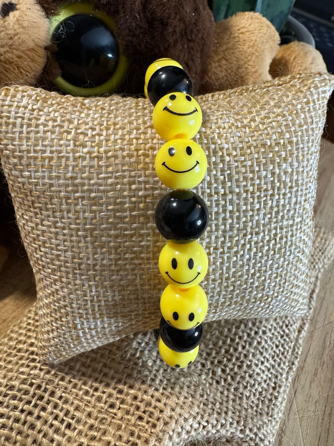 😊 Smiley Joy Bracelet – Yellow &amp; Black Tourmaline 😊
