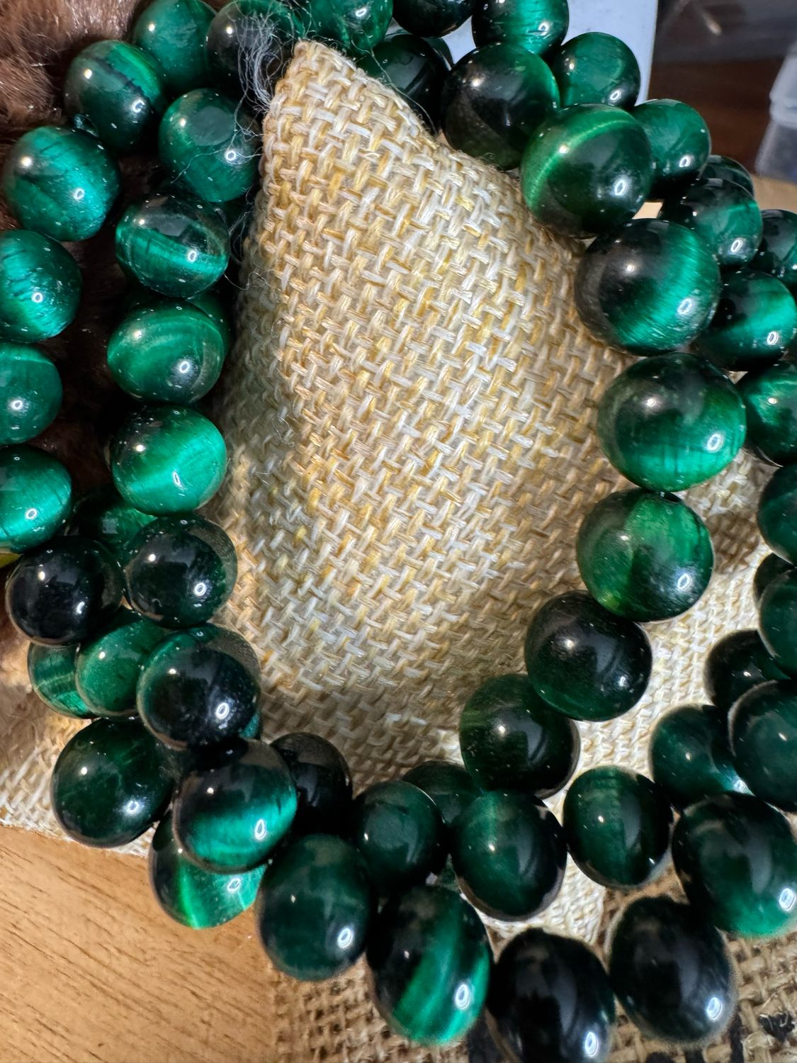 Green Tiger Eye Energy Bracelet – Confidence &amp; Balance