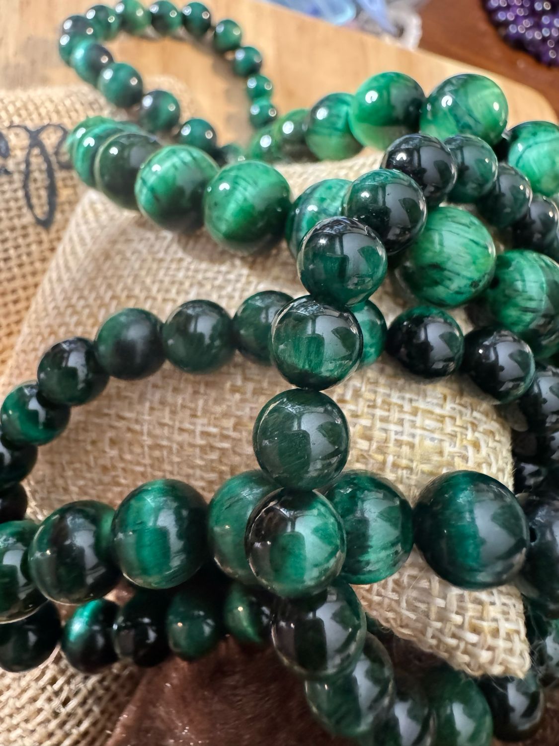 Green Tiger Eye Energy Bracelet – Abundance, Confidence &amp; Balance