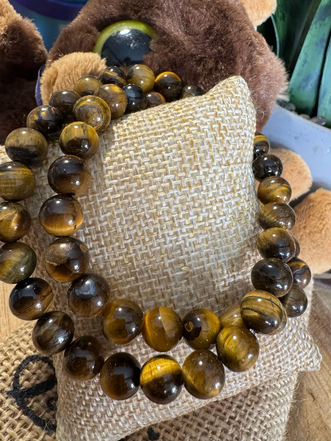 Classic Tiger Eye Protection Bracelet – Grounding &amp; Confidence