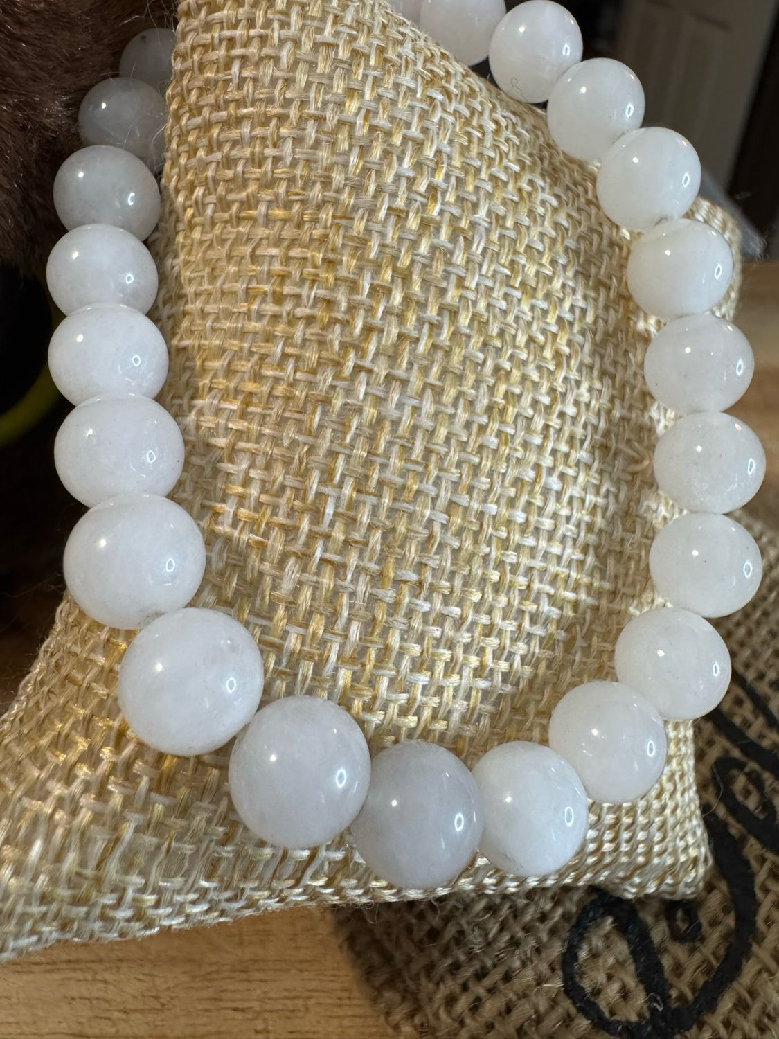 White Jade Serenity Bracelet – Peace, Protection &amp; Clarity