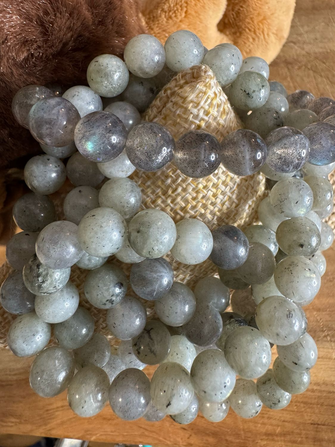 ✨ Labradorite Energy Bracelet – For Intuition, Protection &amp; Transformation