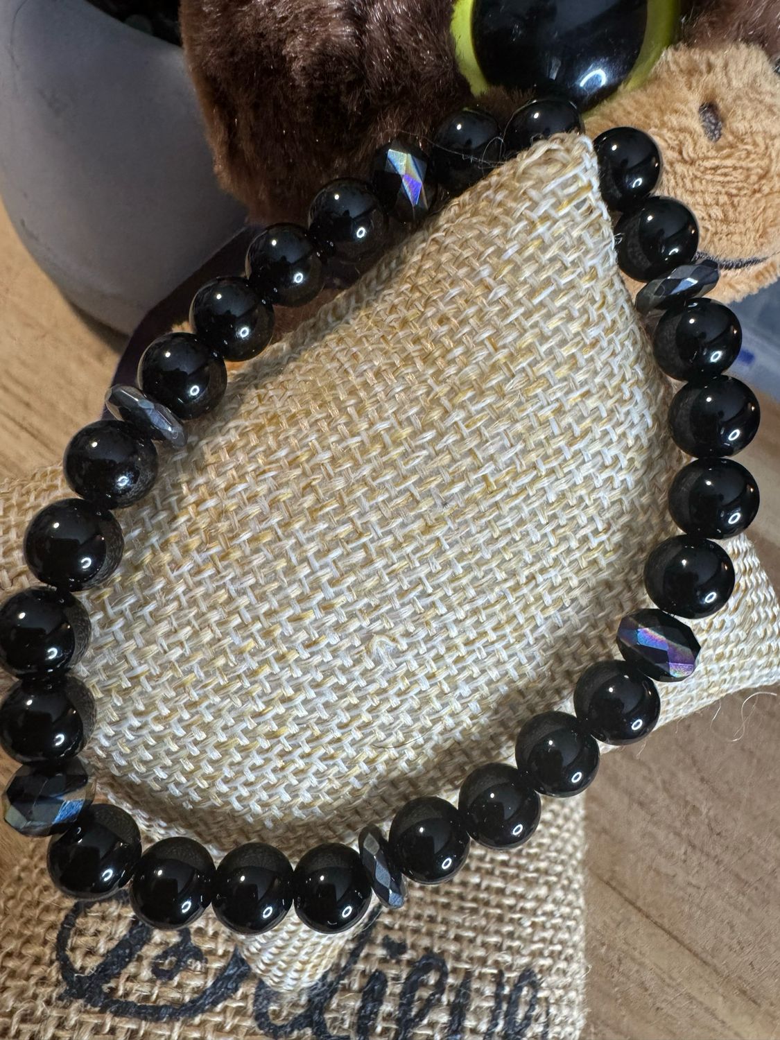 Black Onyx With Gunmetal Shine – Bling by Felycia