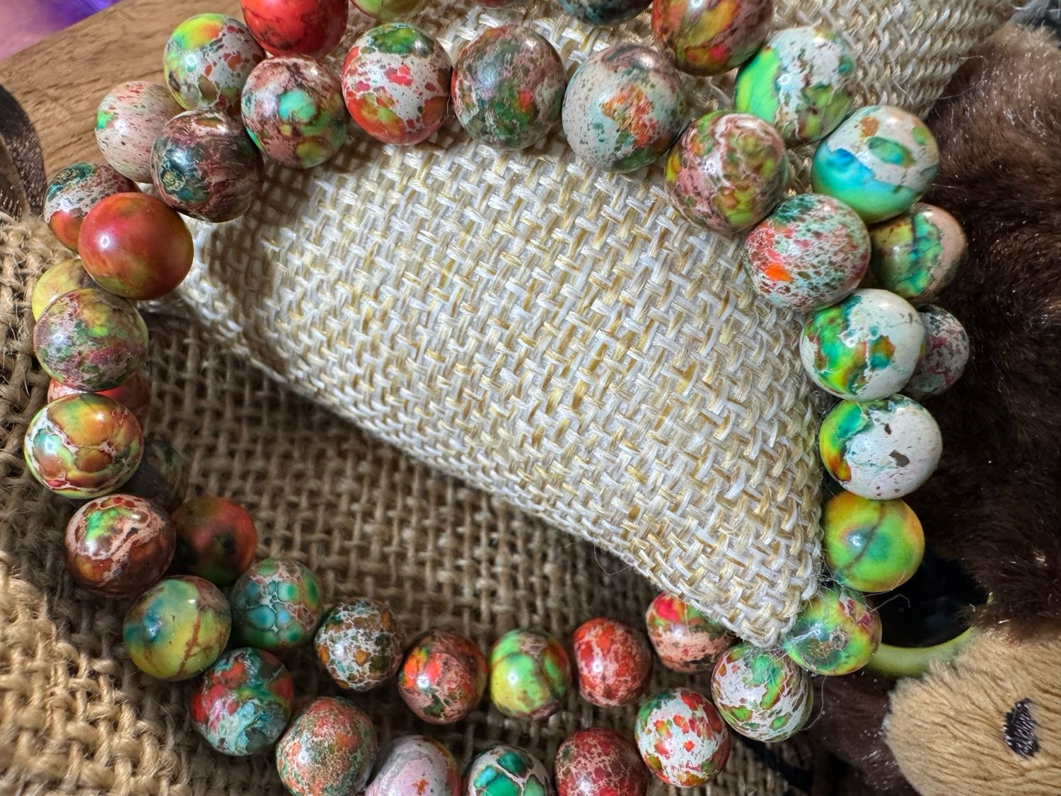 Imperial Jasper Energy Bracelet Beads