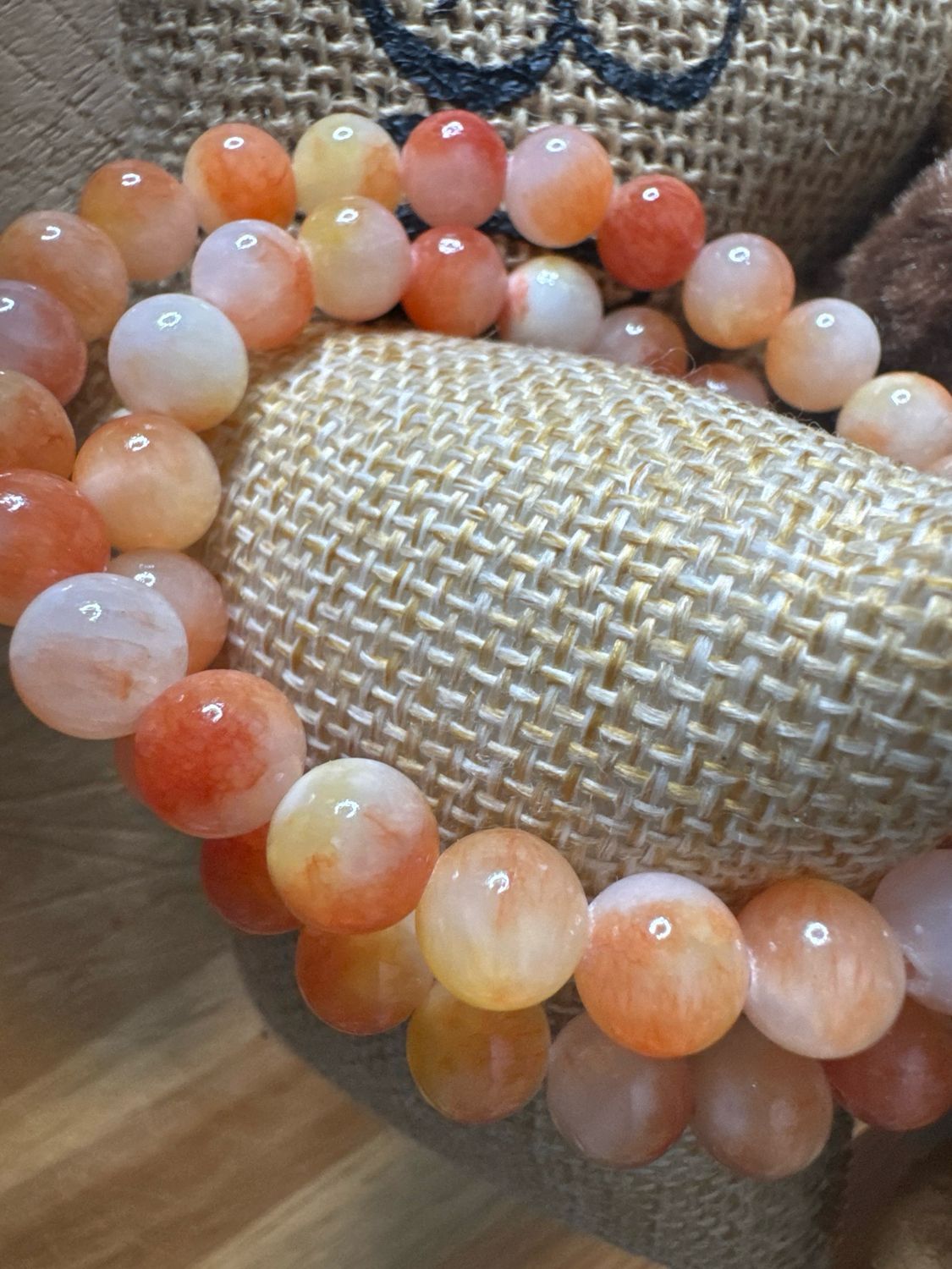 Orange Jade Bracelet – Joy, Confidence &amp; Creative Energy