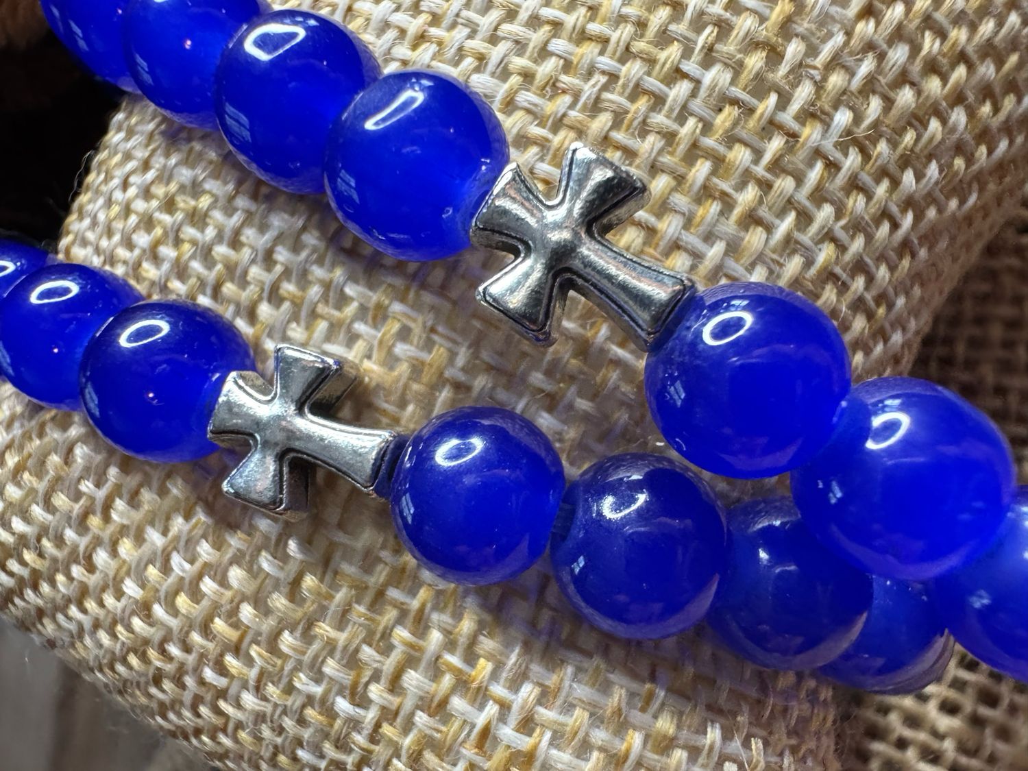 God Got Us Blue Agate