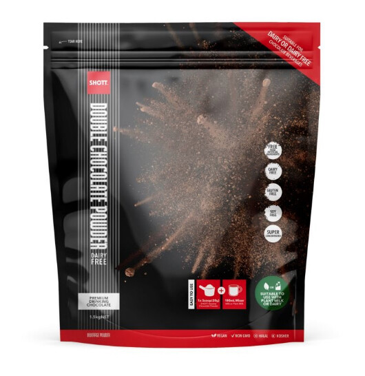 Shott Double Chocolate Powder 1.5kg (Dairy Free, Soy & Gluten Free)