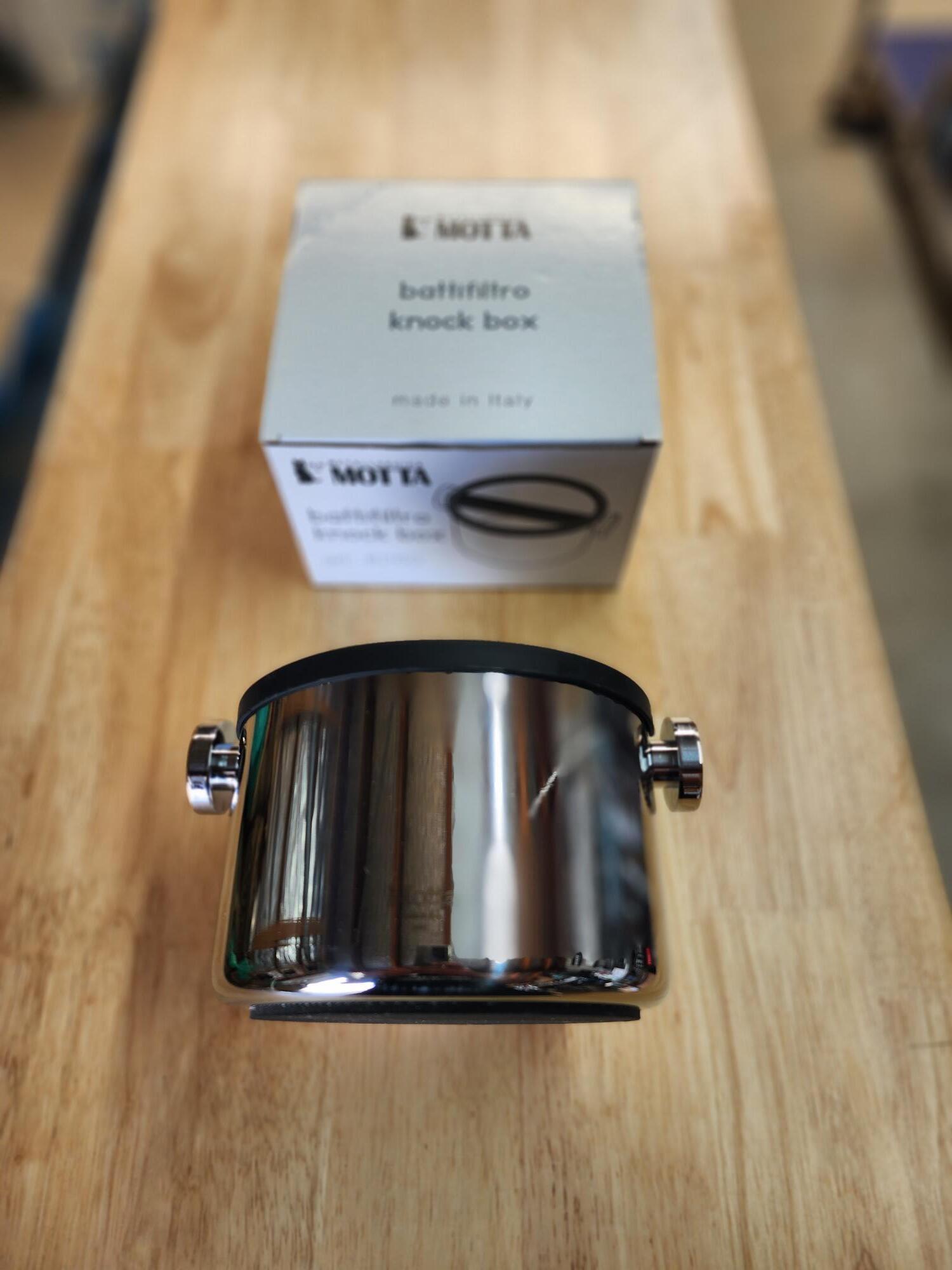 Motta bench top knock box  165mm