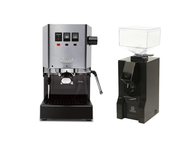 ​Gaggia Classic Pro evo S/S & Mignon Manuale Grinder COMBO