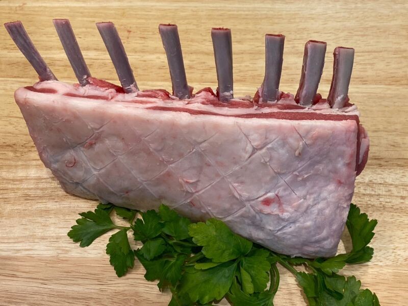Lamb Racks – 7 Day dry aged oven ready rack of lamb