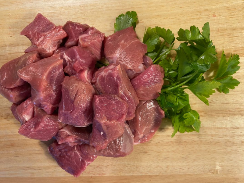 Diced Lamb – 7 Day dry aged diced lamb shin and shoulder