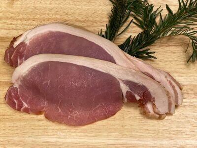 Back Bacon Green – Un-Smoked