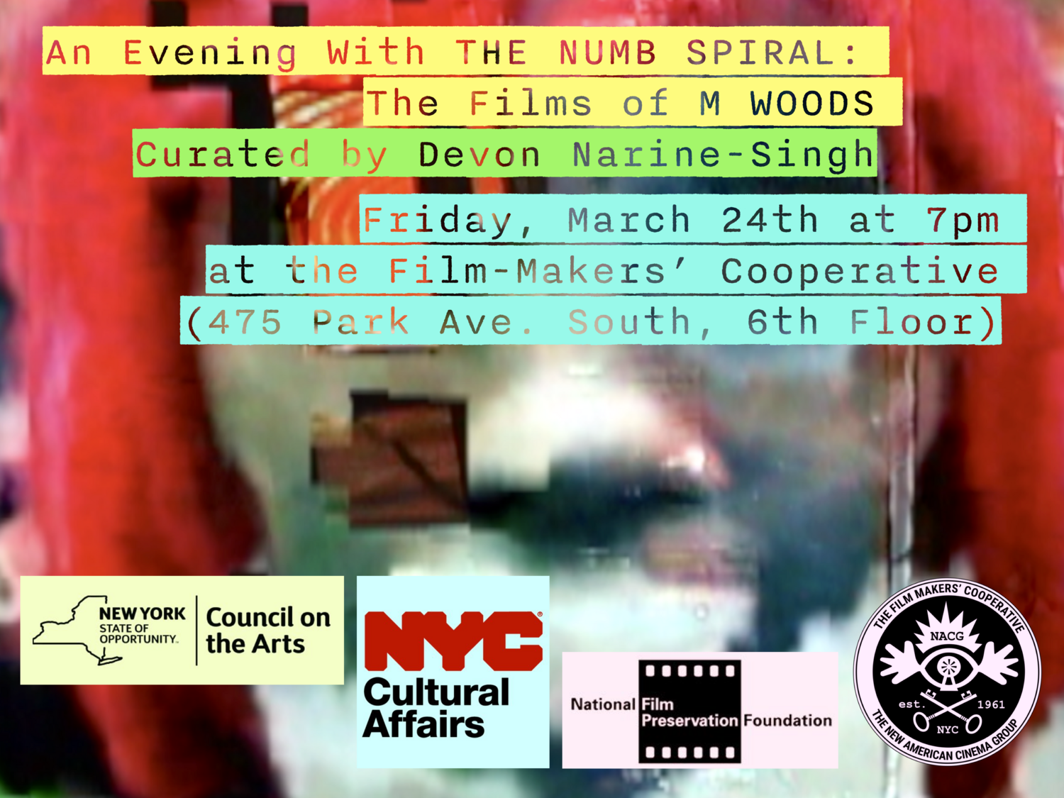 An Evening with The Numb Spiral: The Films of M Woods