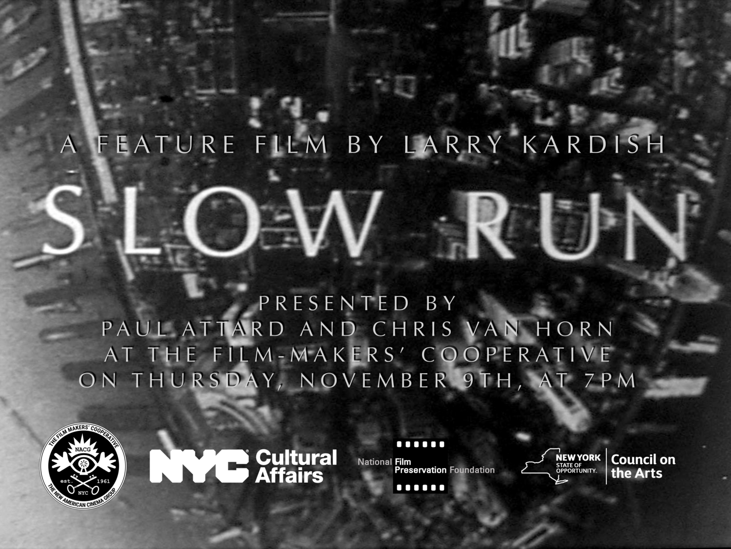 Exploding Celluloid: SLOW RUN by Larry Kardish