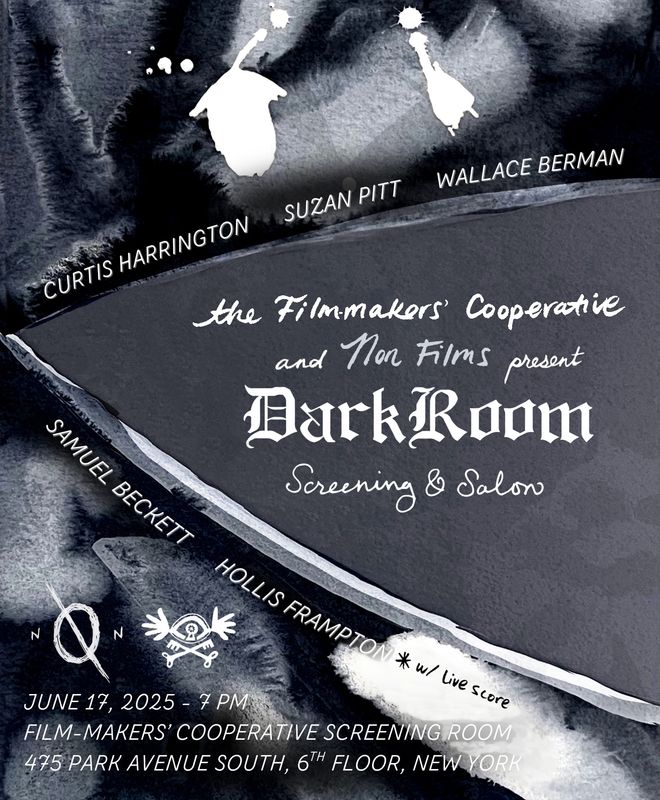 Non Films presents DarkRoom: Screening &amp; Salon at the Film-Makers&#39; Cooperative