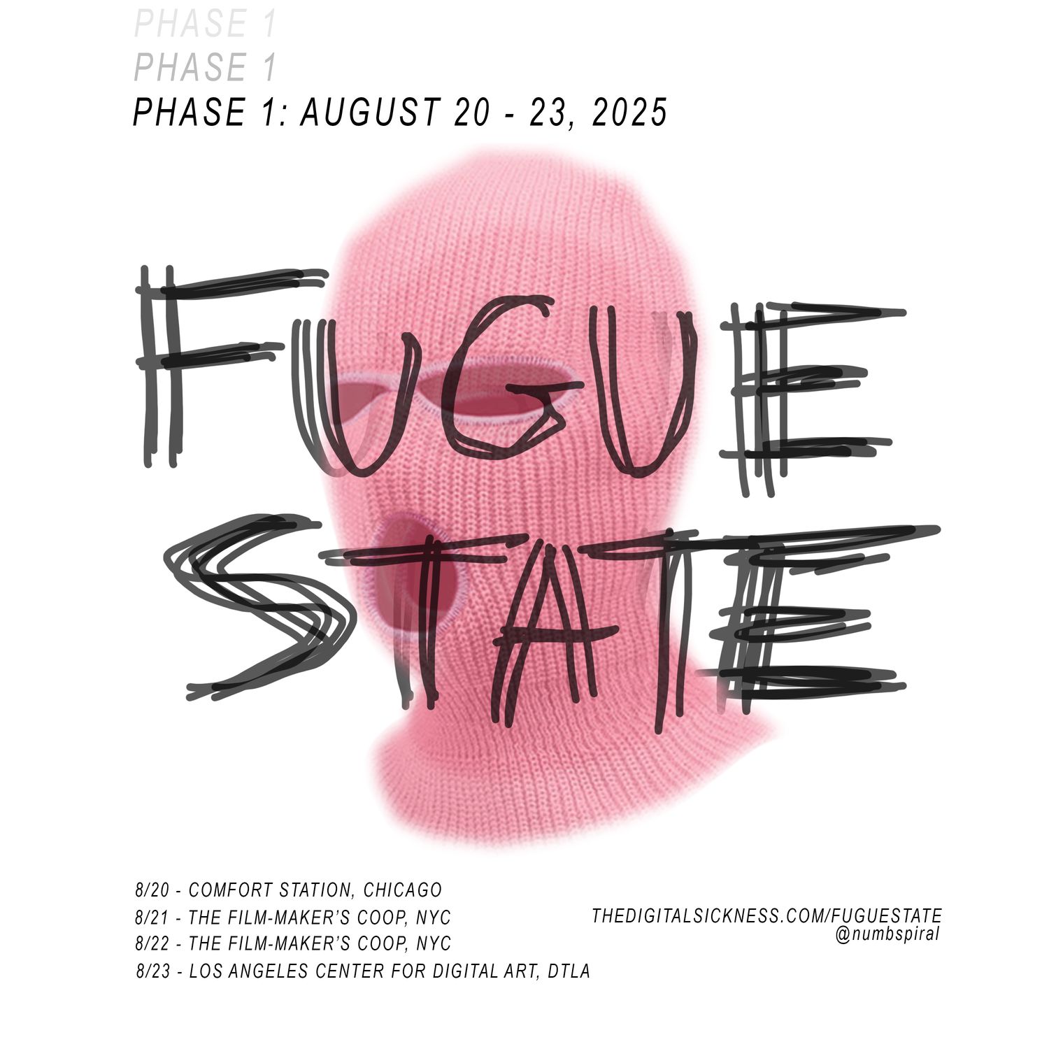 FUGUE STATE: PROGRAM 1 (8/21)