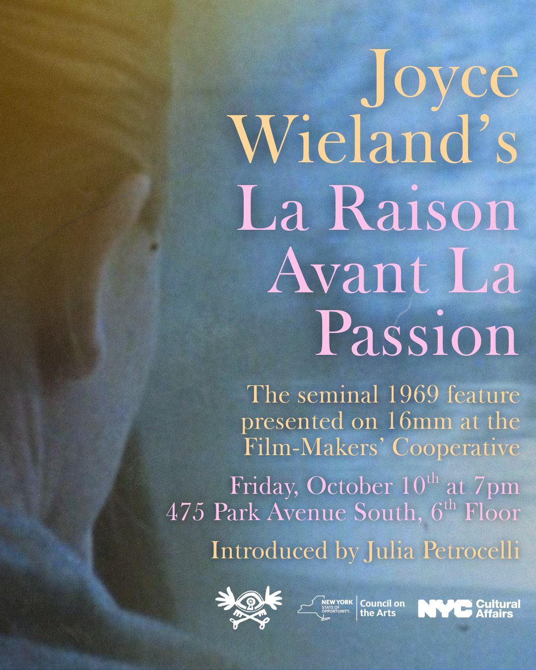 Joyce Wieland&#39;s LA RAISON AVANT LA PASSION on 16mm