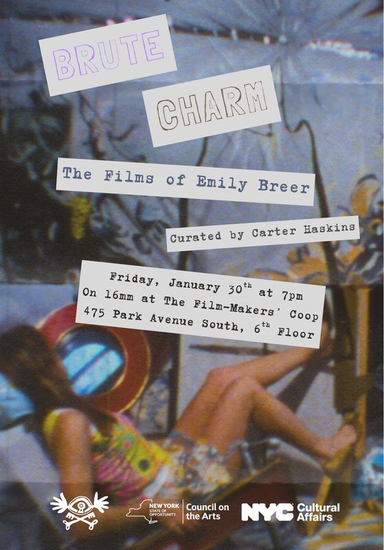 Brute Charm: The Films of Emily Breer