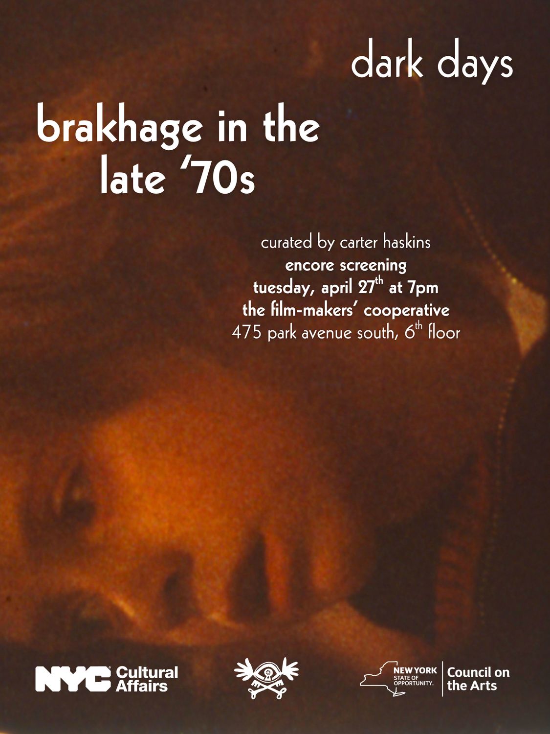 Encore Screening: Dark Days: Brakhage in the Late '70s