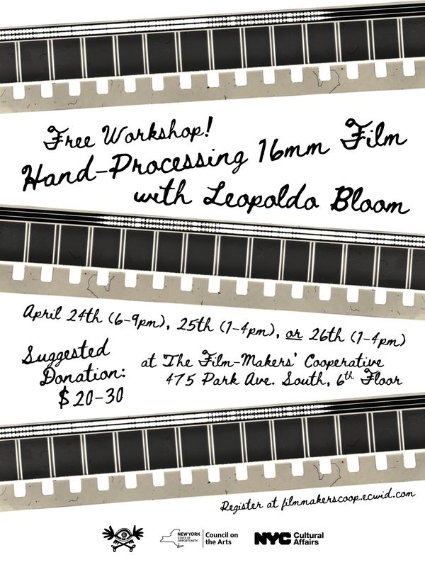 Hand-Processing 16mm Film with Leopoldo Bloom Hand-Processing 16mm Film with Leopoldo Bloom
