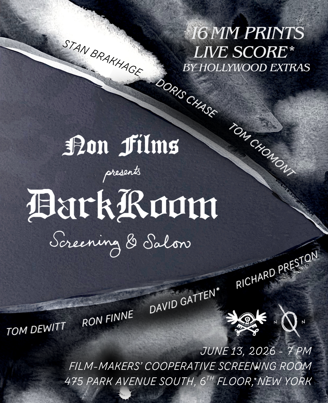 Non Films' Dark Room #3 at The Film-Makers' Cooperative