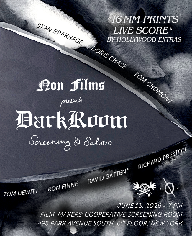 Non Films' Dark Room #3 at The Film-Makers' Cooperative