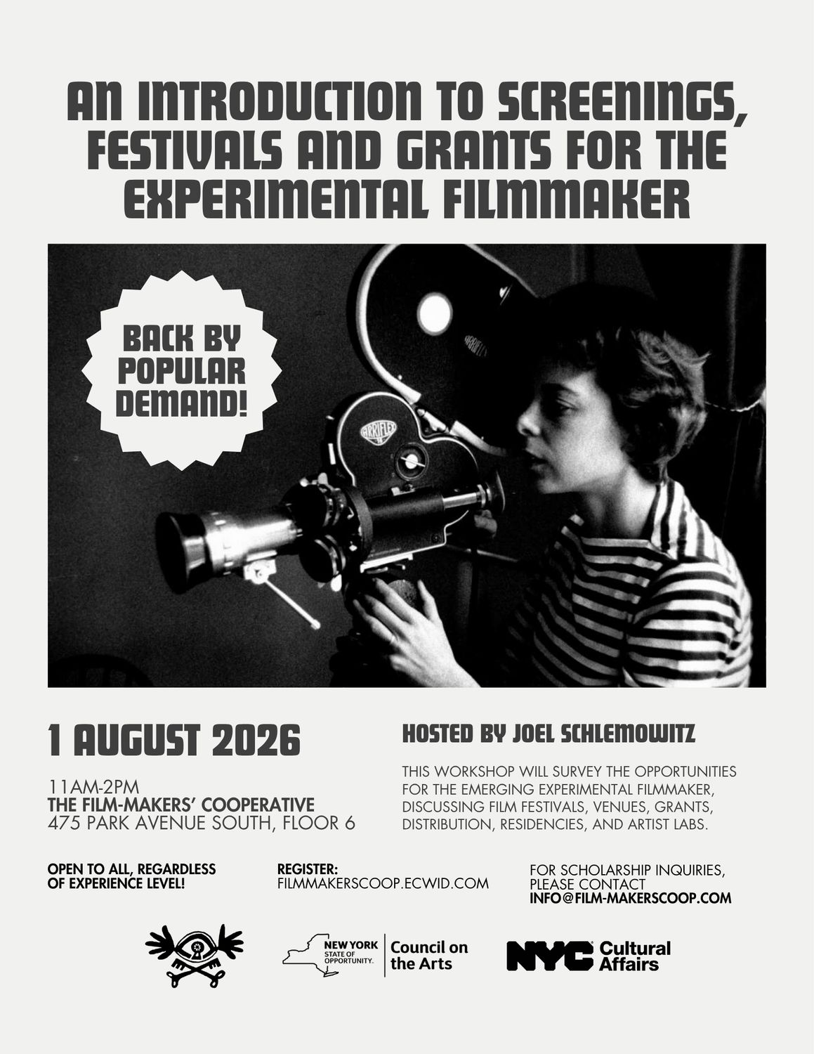 An Introduction to Screenings, Festivals, and Grants for the Experimental Filmmaker