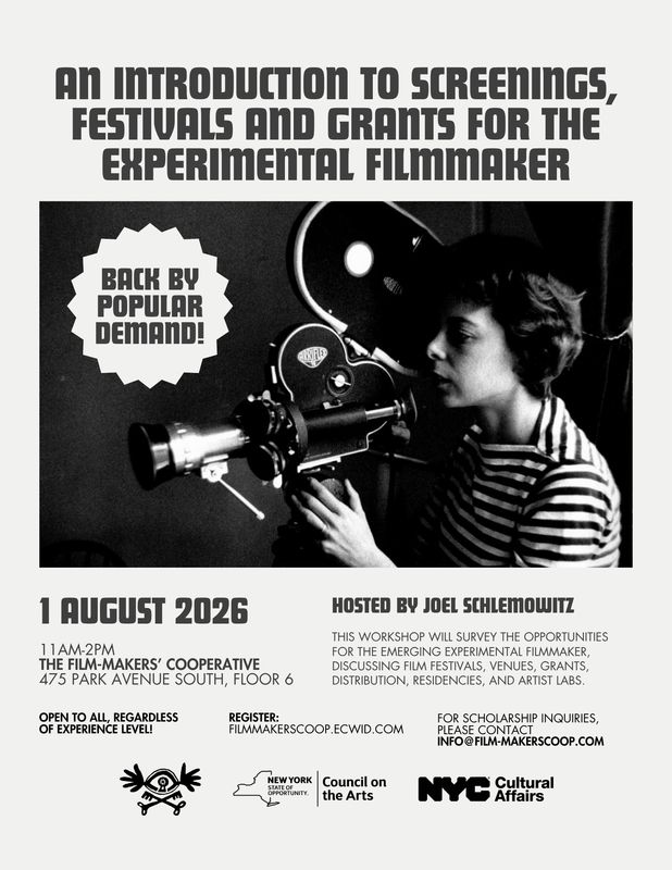 An Introduction to Screenings, Festivals, and Grants for the Experimental Filmmaker