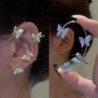 Butterfly ear clip