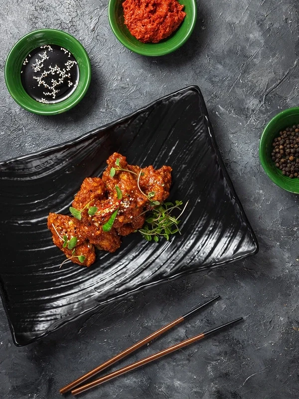 Glazed Fried Meat