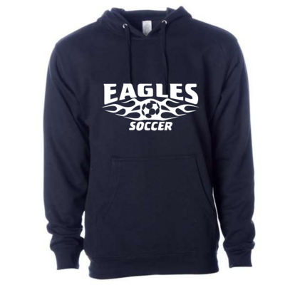 Soccer Adult Midweight Hoodie