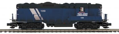 MTH 20-21103-1 Montana Rail Link GP-9 Diesel Runs On O-31 Curve Pre Owned