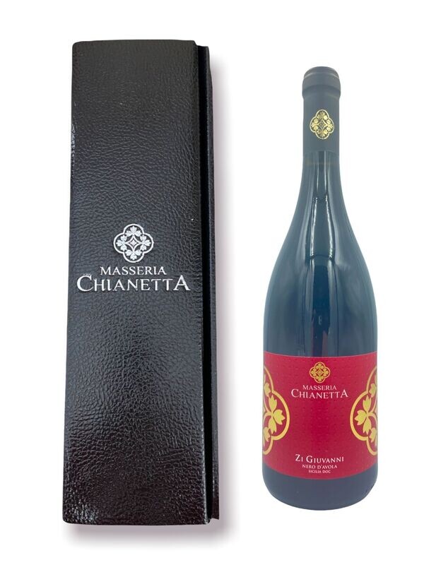 Scatola in cartone con 1 bottiglia da 0,75 lt