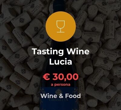 Tasting Wine Lucia