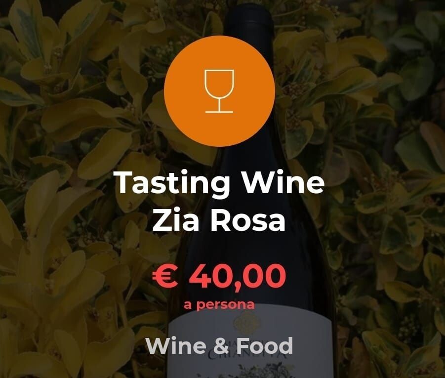 Tasting Wine Zia Rosa